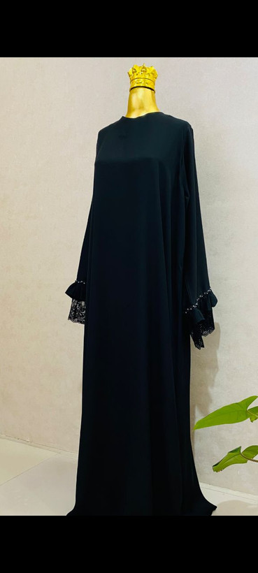مانتو عبایی زنانه... جنس الیزه.. مجلسی... جواهر دوزی شده