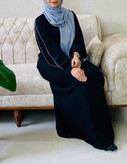 عبا زنانه.. مدل طناز.. آستین دار و سایز بندی دار...