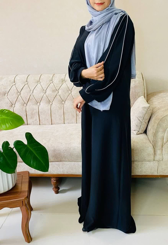 عبا زنانه.. مدل طناز.. آستین دار و سایز بندی دار...