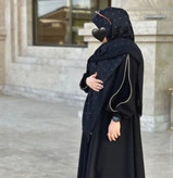 عبا زنانه.. مدل طناز.. آستین دار و سایز بندی دار...